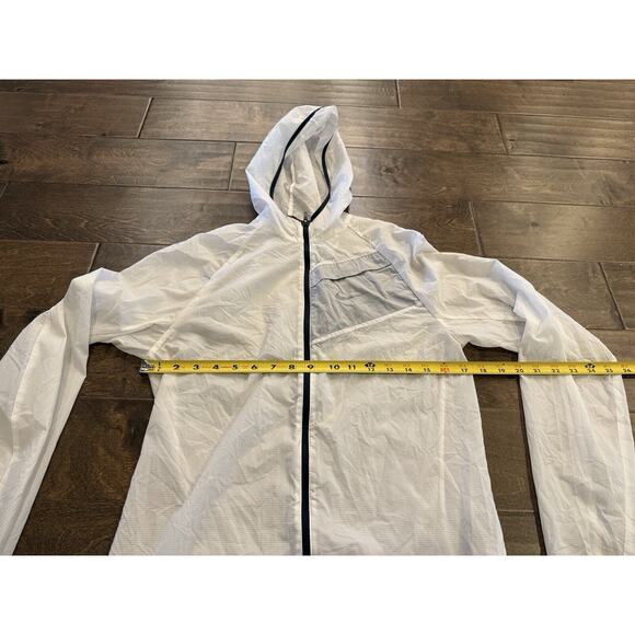 Nike Womens 3M Impossibly Light Running Full Zip Hooded Jacket Size M 618991-101 - Picture 10 of 10